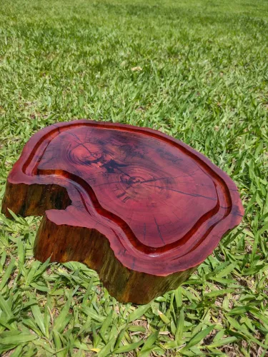 Tábua de corte personalizada resinada