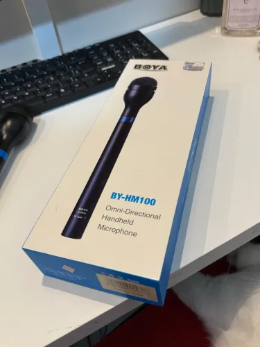 Microfone profissional para Reportagem 