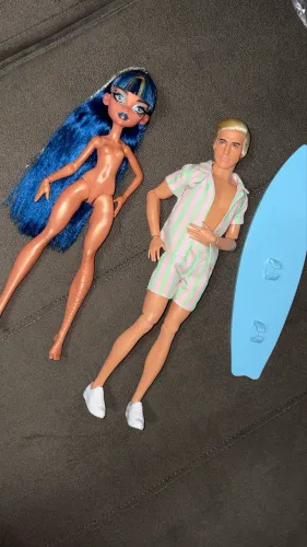 Lote Boneca Cléo de Nile e Ken The Movie 