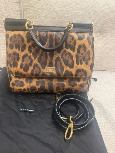 Bolsa Dolce & Gabanna Sicily Leopard