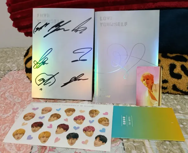 BTS Autografado - Love Yourself Answer