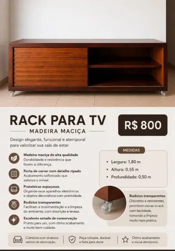 Rack para TV