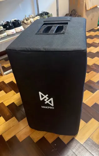 Subwoofer Ativo Mak Pro Mk-1010sw Dsp 600w 2x10 