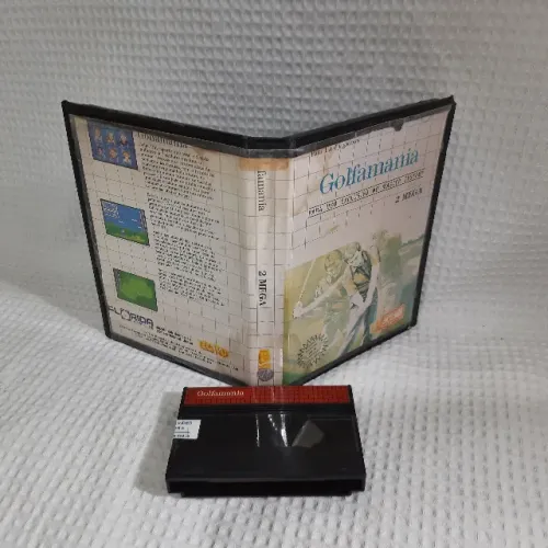 JOGO MASTER SYSTEM GOLFMANIA CAIXA ORIGINAL