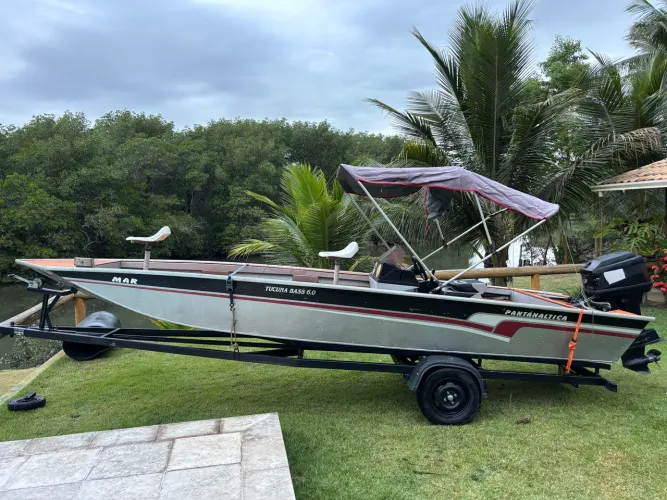 Barco Pantanaltica 60hp 20hs de uso 
