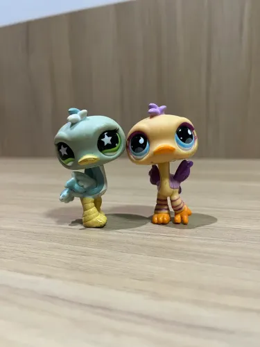 Littlest pet shop dupla de avestruz