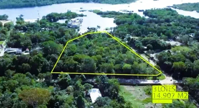 Terreno Tarumã Manaus 14.907m² Financia Rio Lago
