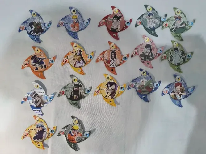 Coleção Elma Chips: Naruto Shuriken 17/30