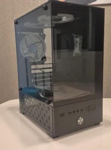 Gabinete TGT Legion Aquario + 3 Cooler RGB