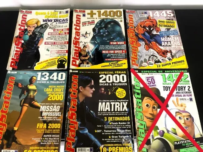 Revista Dicas e Truques para PlayStation - Volumes Raros