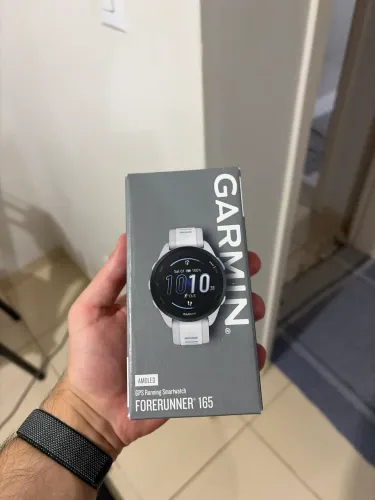 Garmin Forerunner 165 Branco Lacrado Novo