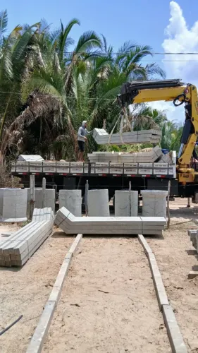 Estacas de Concreto Retas e Curvadas