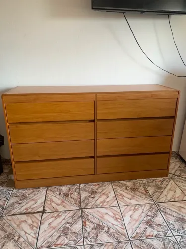 Cômoda casal 8 gavetas