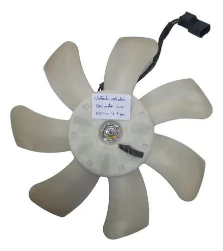Ventoinha Radiador Com Motor Honda Civic 2007 A 2011