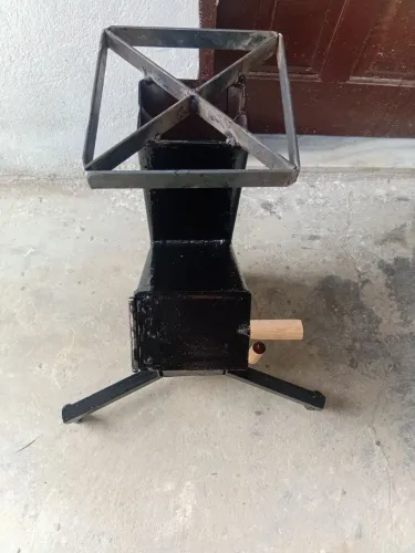 Fogao portatil a lenha