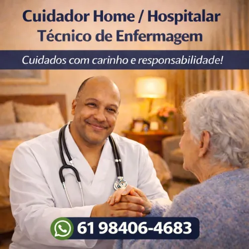 Cuidador de idosos/ técnico de enfermagem 