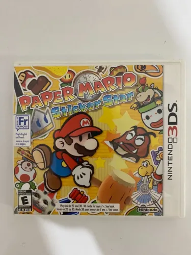 Jogo Nintendo 3DS Paper Mario Sticker Star