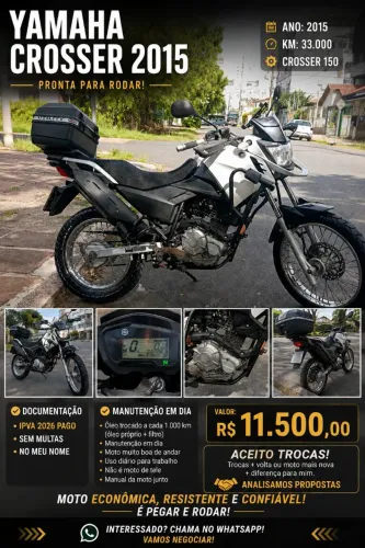 YAMAHA CROSSER 150 - 2015