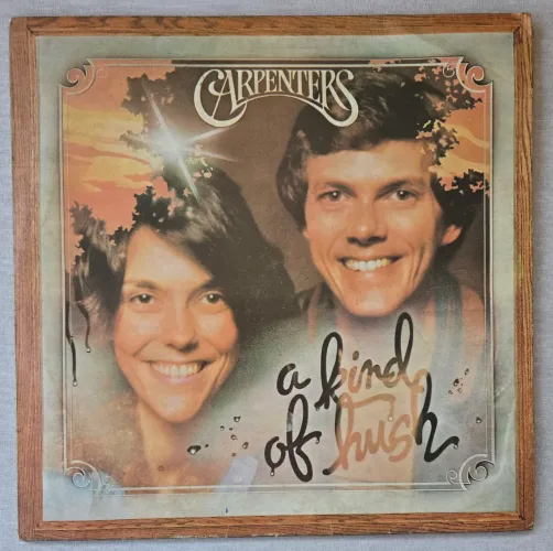 LP Disco de Vinil Carpenters A Kind Of Hush 1976 A&M Records Com Encarte Original