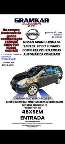 Nissan Livina Grand SL 1.8 16V Flex Fuel Aut. 2013