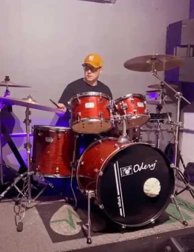 Bateria Odery Inrock - tambores + bags (Pindamonhangaba)