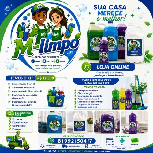 Limpeza para sua casa