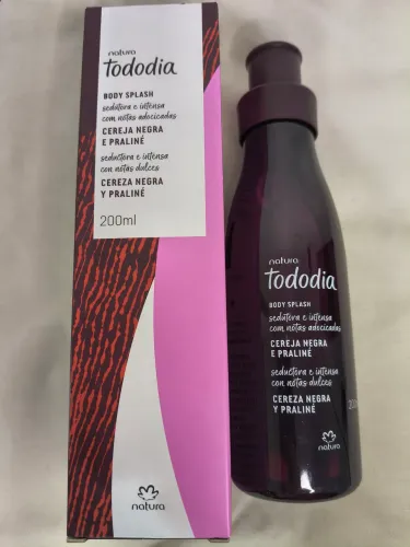 Body Splash Natura Cereja e Prailine
