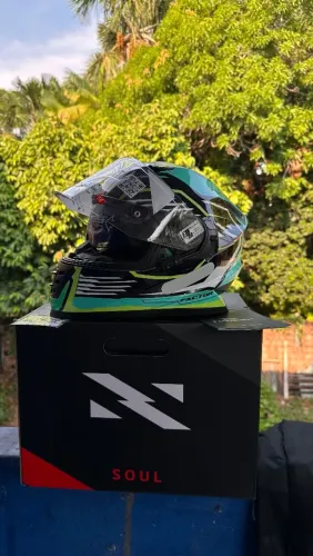Capacete Norisk tamanho 58