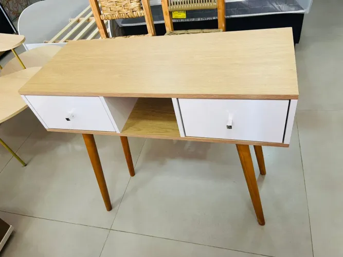 Aparador 2 gaveta em mdf pés palito