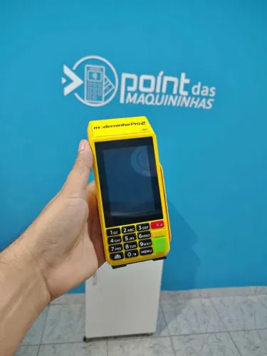 Maquininha Moderninha Pro 2 PagBank com Wi-Fi e Chip 4G