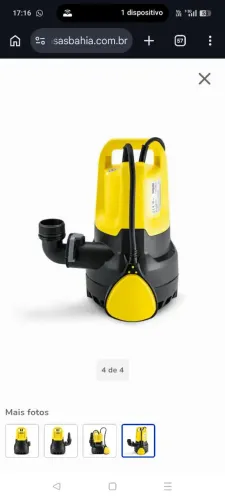 Bomba submersa Karcher 127V