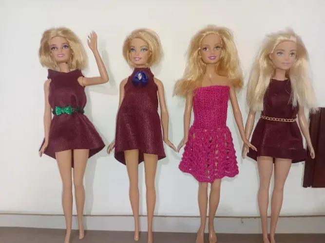 Conjunto bonecas barbie originais