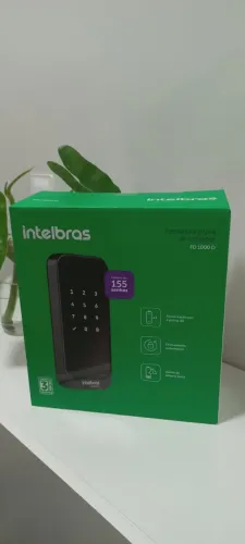 Fechadura Digital De Sobrepor Fd 1000 D Preta Intelbras