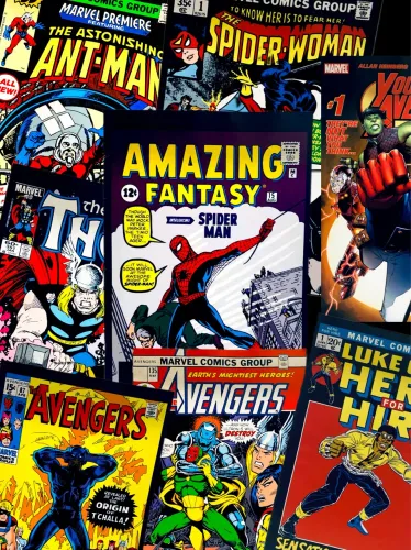 Lote Gibis Marvel Clássicos Spiderman Avengers Thor