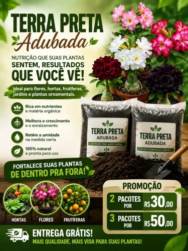 Terra Preta Adubada