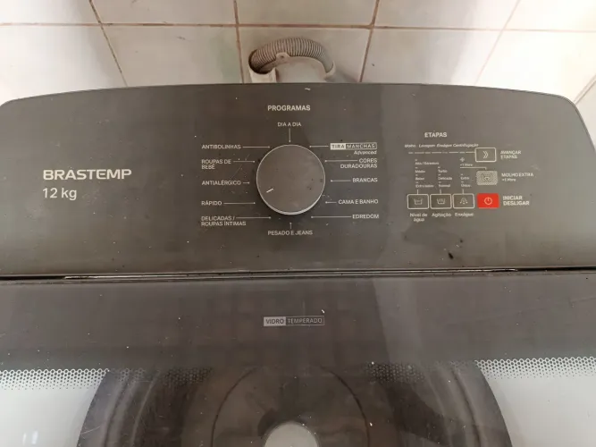 Vendo máquina Brastemp 12kg para retirada de peças 