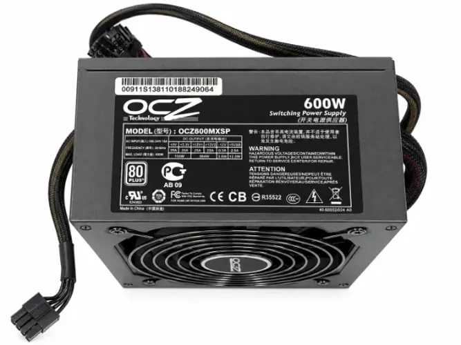FONTE OCZ 600 wats 80Plus