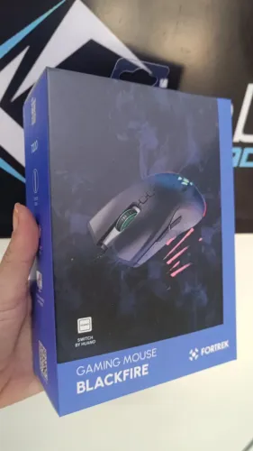 Mouse Gamer Led Ambidestro Fortrek Blackfire 7200dpi Rgb Loja Coimbra Computadores Entrega