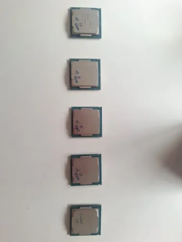 Kit 5 Processadores Intel core i5-7400 - 3.00 GHz 7a Geração - LGA 1151 - Perfeito estado!