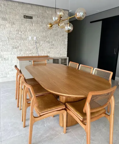 Mesa oval mesa orgânica sofisticada valor 3,800 só a mesa