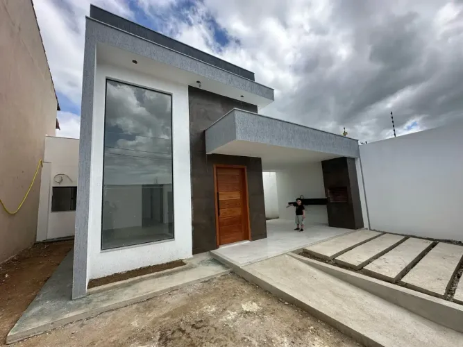 Casa Linear à Venda no Solar do Porto 3 Quartos Suíte com Closet Área Gourmet Pé Direito D