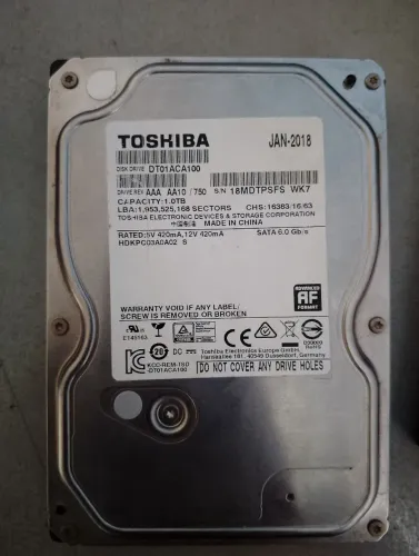 Hd SATA 1tb Toshiba