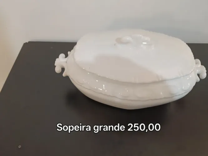 Sopeira e bandeja