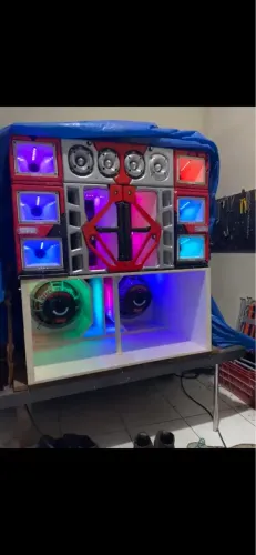carretinha de som