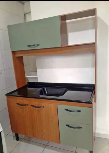 Cozinha compacta com Cuba de marmorite / várias cores / NOVO