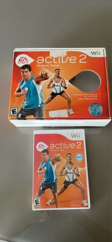 Jogo Wii Active 2 Personal Trainer EASports 