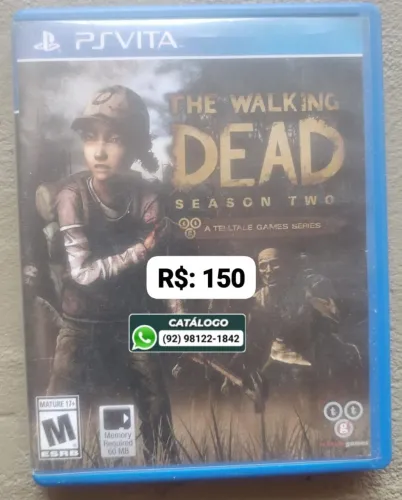 The Walking Dead Season Two = R$: 150