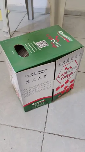 Caixa de Cabo Nova Rede Cat5e 100% Cobre 305m