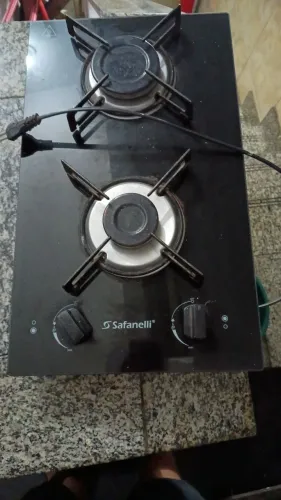 Fogão de 2 bocas cooktop