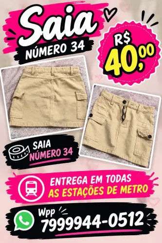 Vendo saia